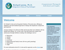 Tablet Screenshot of drrichardlevine.com